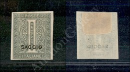 1863 - Saggi - 1 Cent De La Rue (14) Non Dentellato - Nuovo Con Gomma (220) - Autres & Non Classés