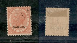 1863 - Saggi - 2 Lire De La Rue (22) Con Annullo Sperimentale - Other & Unclassified