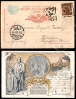 10 Cent Umberto (60) - Cartolina Postale Da 10 Cent (tipo C12) Da Roma A Hildeshein (Germania) Del 18.5.06 - Molto Bella - Other & Unclassified