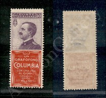 1924 - 50 Cent Columbia (11 - Pubblicitari) - Gomma Integra - Otros & Sin Clasificación