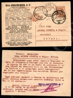 Pubblicitaria Privata (Ditta Guglielmina) - Intero Postale 30 Cent (C53) Da Varallo A Novara Del 29.9.24 - Biondi - Autres & Non Classés