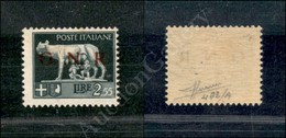 1943 - GNR Brescia - 2,55 Lire (483/A) Soprastampa Spaziata - Nuovo Con Gomma (2.400) - Lombardo-Vénétie
