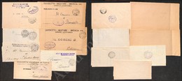 Posta Da Campo - 1944 - Sette Pieghi In Franchigia Del Periodo (755 Tre + 759 + 805 Due + 871) - Lombardo-Vénétie