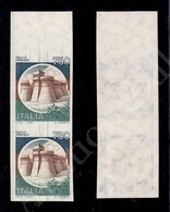 1984 - Coppia 750 Lire Urbisaglia (1524A) - Bordo Foglio Non Dentellata - Gomma Integra - Lombardy-Venetia