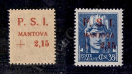1945 - 2,15 Su 35 Cent (3aa) Con Soprastampe Recto-verso - Gomma Integra (850) - Autres & Non Classés