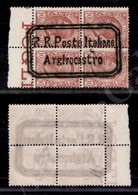 Argirocastro R.R. Poste Italiane - 10 Cent Leoni (82 - Regno) Bordo Foglio - Diena - Autres & Non Classés