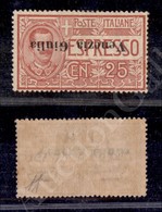 1919 - 25 Cent Espresso (1a) Con Soprastampa Capovolta - Nuovo Con Gomma (1.100) - Sonstige & Ohne Zuordnung