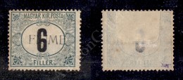 1914 - 6 Filler Segnatasse (1A) Con Filigrana C - Nuovo Con Gomma - Cert. AG (700) - Sonstige & Ohne Zuordnung