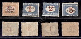 1922 - Segnatasse (1/4) - Serie Completa - Gomma Integra (500) - Autres & Non Classés