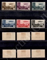 1933 - Zeppelin (22/27 - Aerea) - Serie Completa - 6 Valori Nuovi Con Gomma (700) - Andere & Zonder Classificatie