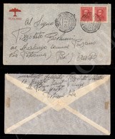 Posta Militare N.92 Emissione A - Coppia 75 Cent (200) Su Aerogramma Per Treviso Del 29.8.36 - Andere & Zonder Classificatie