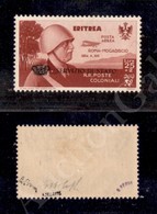 1934 - 25 Lire + 2 Coroncina (1 - Servizio Aereo) - Nuovo Con Gomma - Molto Bello - Cert. AG - Autres & Non Classés