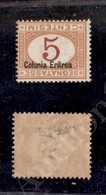 1920 - 5 Cent (14a Segnatasse) Con Soprastampa E Cifra Capovolta - Gomma Integra (1.125) - Autres & Non Classés