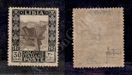 1921 - 30 Cent Pittorica (27ca) Con Centro Capovolto - Dent 13 1/2 X 14 - Nuovo Con Gomma (5.500) - Autres & Non Classés