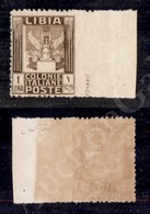 1926 - 1 Lira Pittorica (65f) Non Dentellato A Destra - Gomma Integra (1.800) - Autres & Non Classés