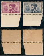 1934 - 4° Centenario Dell'arrivo Di Jacques Cartier (Mich.292/293) - Serie Completa Di 2 Valori - Bordo Foglio - Gomma I - Otros & Sin Clasificación