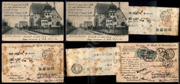 Cartolina Da Heidelberg 6.8.1905 A Dalmy (Manciuria) Inoltrata In Cina E Giappone Ed Infine Resa Al Mittente Nel 1938 - - Autres & Non Classés
