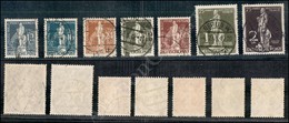 Berlino Ovest - 1949 - 75° Anniversario Dell' U.P.U. (Mich.35/41) Serie Completa Di 7 Valori - Annulli Originali (350) - Autres & Non Classés