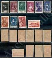 1939 - Effigi (190/199) Serie Completa - 10 Valori Nuovi Con Gomma Originale (300) - Autres & Non Classés
