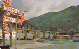 Wallace Idaho, Stardust Motel, Lodging, Autos, C1960s Vintage Postcard - Other & Unclassified