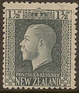 NZ 1915 1 1/2d KGV P14x14.5 SG 416a HM #AAT173 - Unused Stamps