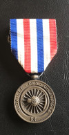 Medaille Des Cheminots - 1942 - Francia