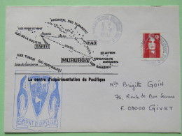 France 1994 Military Cover From Dumont D'Urville Experimentation Center To France - Map - Sabine - Nuovi