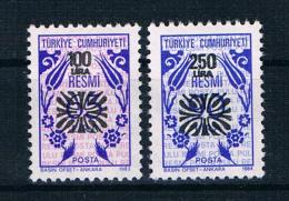 Türkei 1991 Dienstmarken Mi.Nr. 192/93 ** - Neufs