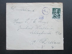 Niederlande Zensurpost Nach Deutschland, Dessau. Zensurstempel: A.C. / 515. Interessant?? - Briefe U. Dokumente