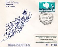 Cile 1975, Antartic Base Arturo Prat, Polar Cover - Programas De Investigación