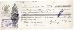 Romania, 1928, Vintage Cheque Order / Promissory Note - Arad - Schecks  Und Reiseschecks