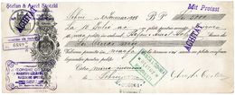 Romania, 1928, Vintage Cheque Order / Promissory Note - Sibiu - Chèques & Chèques De Voyage