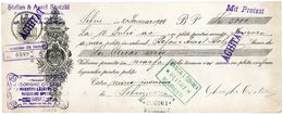 Romania, 1928, Vintage Cheque Order / Promissory Note - Sibiu - Assegni & Assegni Di Viaggio