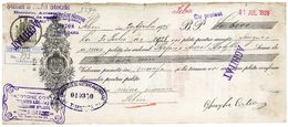 Romania, 1928, Vintage Cheque Order / Promissory Note - Timisoara - Assegni & Assegni Di Viaggio