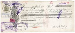 Romania, 1928, Vintage Cheque Order / Promissory Note - Timisoara - Chèques & Chèques De Voyage