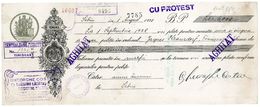 Romania, 1928, Vintage Cheque Order / Promissory Note - Arad - Cheques & Traveler's Cheques