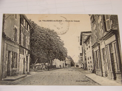 C.P.A.- La Villedieu Du Clain (86) - Route De Gençay - 1923 - SUP (L38) - La Villedieu Du Clain