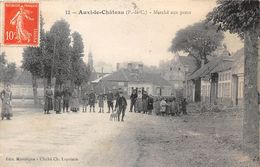 62-AUXI-LE-CHATEAU- MARCHE AUX PORCS - Auxi Le Chateau