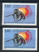 France - N° Yvert 2759 / Maury 2757 Variété 1 Exemplaire Violet + 1 Normal Bleu , Neufs Luxe - Ref V99 - Unused Stamps