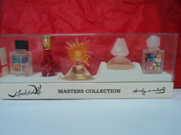 DALI ET ANDY WARHOL" MASTERS COLLECTION" COFFRET 5 MINIS   DANS COFFRET  LIRE ET VOIR!! - Miniatures Femmes (avec Boite)