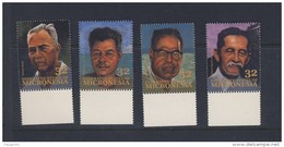 MICRONESIE 1994 CELEBRITES Sc N°204/07 NEUF MNH** - Micronesië