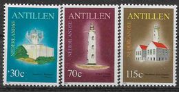 1991 ANTILLES NEERLANDAISES 909-11 ** Phares - West Indies