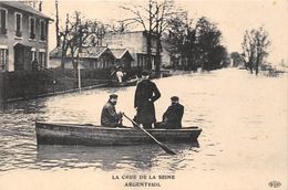 95-ARGENTEUIL- LA CRUE DE LA SEINE - Argenteuil