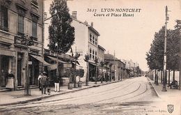 69 - Lyon Montchat - Cours Et Place Henri (animée, Coiffeur) - Lyon 3