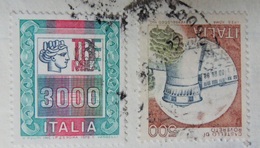 BUCCINASCO 1995 27 Dic BOLLETTINO PACCHI POSTALI - PARCEL POST BULLETIN - Alti Valori 3000 Lire Testa Spostata + 500 - Varietà E Curiosità