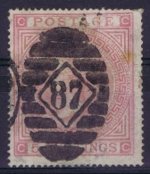 Great Britain SG 126 Used 1867 Mi 35 Plate 2 !!  Used - Oblitérés