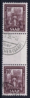 Saar, Mi 272 Zwischenstegpaar Signed/ Signé/signiert Ney  BPP Obl./Gestempelt/used - Usados