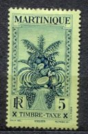 4234   MARTINIQUE  Taxe N° 12 *     1933   TB - Strafport