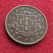 Jamaica 1/2 Half Penny 1947 KM# 31 Lt 675 *VT Jamaique Jamaika - Jamaique