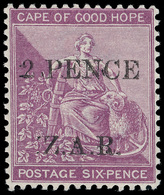 Cape Of Good Hope / Vryburg - Lot No. 468 - Cabo De Buena Esperanza (1853-1904)